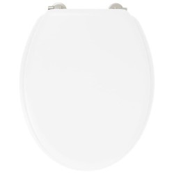 ABATTANT DUPLO BLANC - POUDRE DE BAMBOU