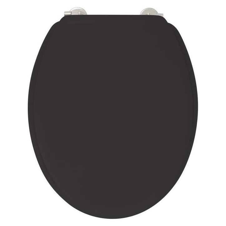ABATTANT DUPLO NOIR - POUDRE DE BAMBOU ABATTANT DUPLO NOIR - POUDRE DE BAMBOU