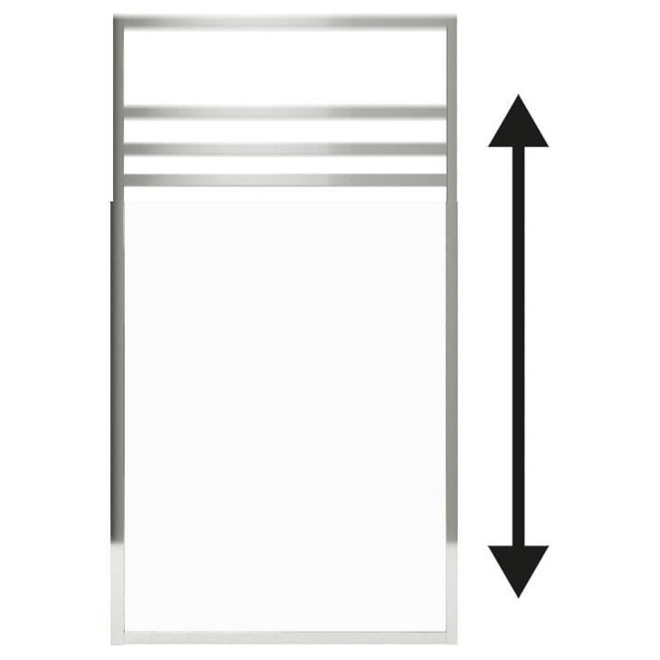 Pare muret - GELCO - ONLY Chrome - 80 x 110 / 165 Pare muret - GELCO - ONLY Chrome - 80 x 110 / 165