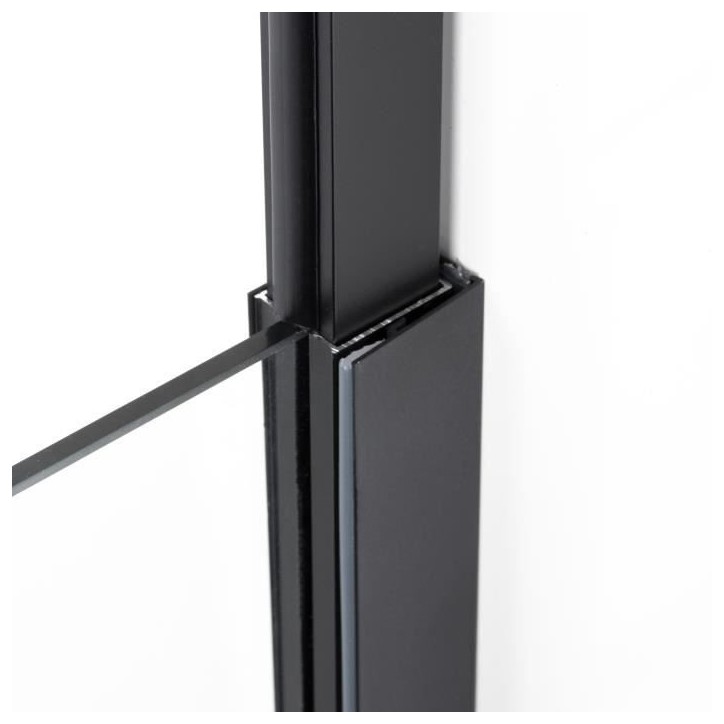 Paroi fixe - GELCO - ONLY Noir - 90 x 210 / 266 Paroi fixe - GELCO - ONLY Noir - 90 x 210 / 266