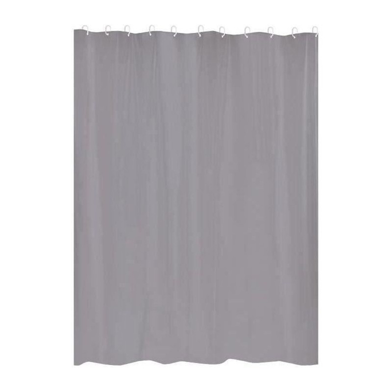 GELCO Rideau de douche First 180 x 200 cm gris GELCO Rideau de douche First 180 x 200 cm gris