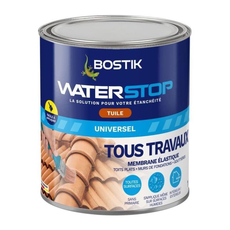 Membrane d'étanchéité - BOSTIK - Waterstop - Réparation fuites - P Membrane d'étanchéité - BOSTIK - Waterstop - Réparation fuites - P