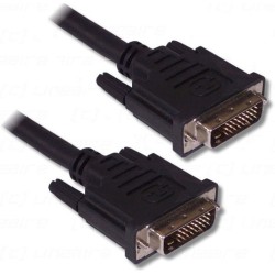 Cordon DVI-D Dual Link mâle / mâle 2m