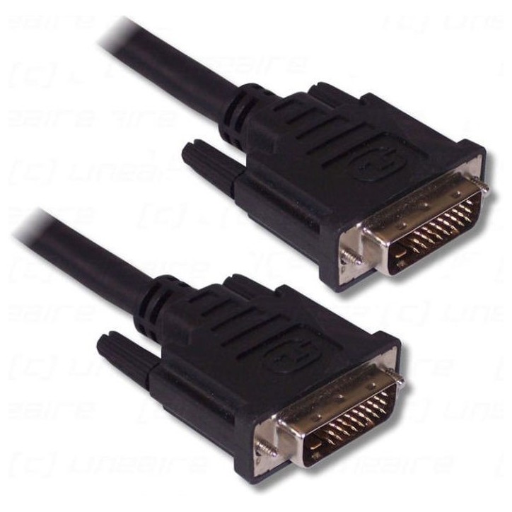Cordon DVI-D Dual Link mâle / mâle 2m Cordon DVI-D Dual Link mâle / mâle 2m