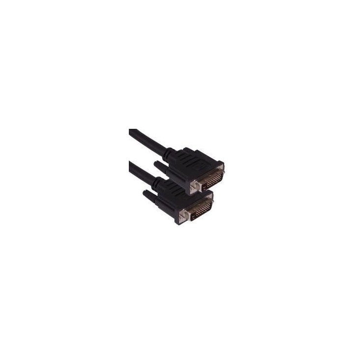 Cordon DVI-D Dual Link mâle / mâle 2m Cordon DVI-D Dual Link mâle / mâle 2m
