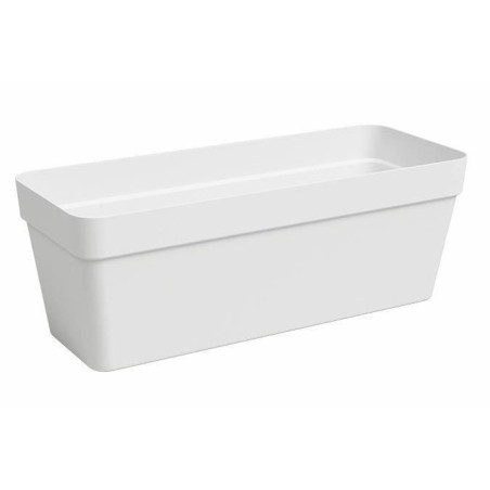 ARTEVASI Jardiniere CAPRI - Rectangulaire - Plastique - Blanc L49,9 x