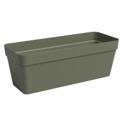 ARTEVASI Jardiniere CAPRI - Plastique - Rectangulaire - Vert sec - 12,