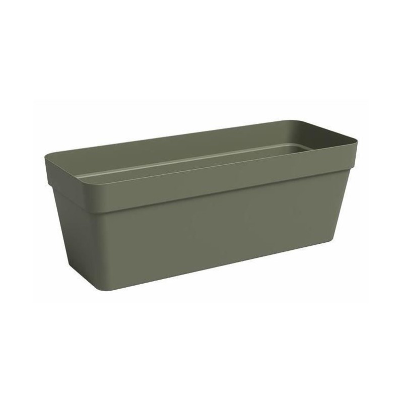 ARTEVASI Jardiniere CAPRI - Plastique - Rectangulaire - Vert sec - 12, ARTEVASI Jardiniere CAPRI - Plastique - Rectangulaire - Vert sec - 12,