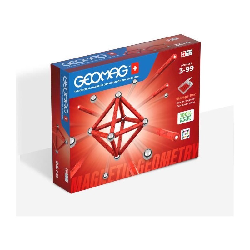 Jeu de construction magnétique - GEOMAG - Classic Recycled Magnetic G Jeu de construction magnétique - GEOMAG - Classic Recycled Magnetic G