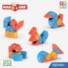 Blocs magnétiques - GEOMAG - Magicube Blocks & Cards - 16 pieces - É