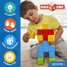 Blocs magnétiques - GEOMAG - Magicube Blocks & Cards - 16 pieces - É