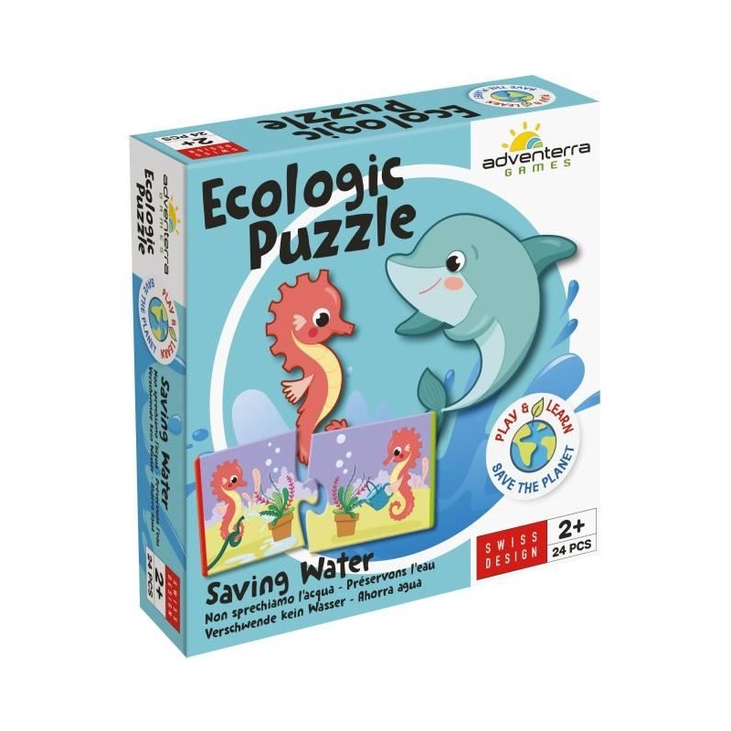 Jeux éducatifs - GEOMAG - Ecologic Puzzle Saving Water - Mini-puzzles Jeux éducatifs - GEOMAG - Ecologic Puzzle Saving Water - Mini-puzzles