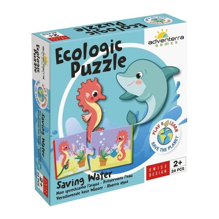 Jeux éducatifs - GEOMAG - Ecologic Puzzle Saving Water - Mini-puzzles éducatifs - Préservation de l'eau Jeux éducatifs - GEOMAG - Ecologic Puzzle Saving Water - Mini-puzzles éducatifs - Préservation de l'eau