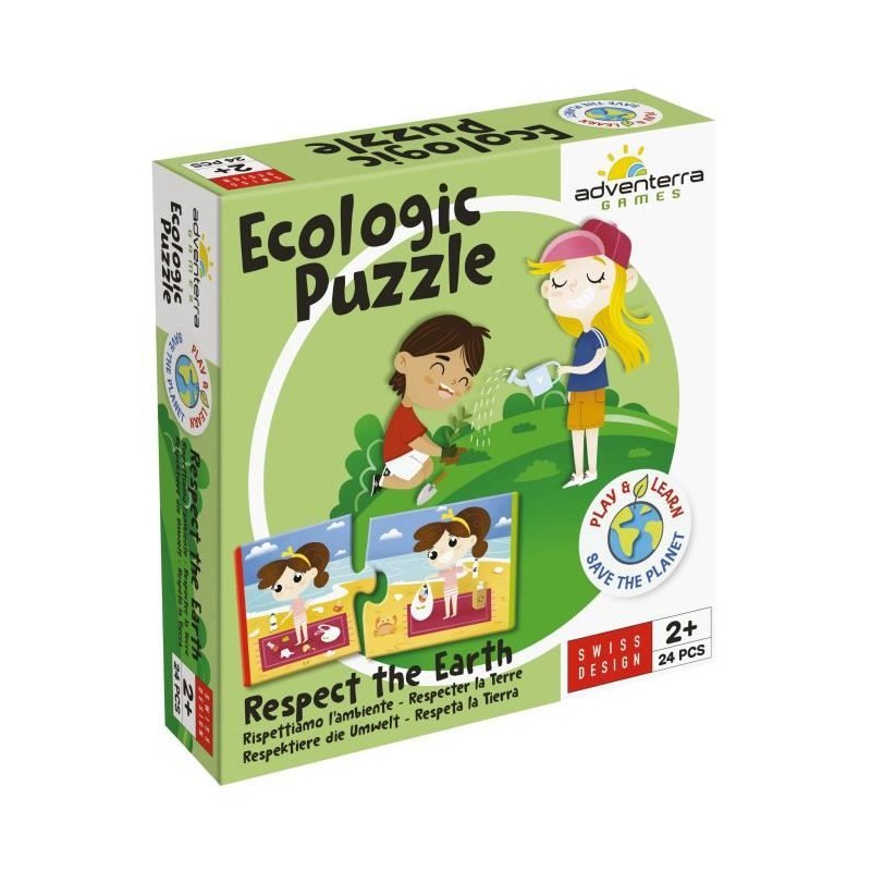 Jeux éducatifs - GEOMAG - Ecologic Puzzle Respect the Earth - Mini-pu Jeux éducatifs - GEOMAG - Ecologic Puzzle Respect the Earth - Mini-pu