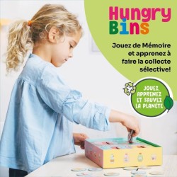Jeux éducatifs - GEOMAG - Hungry Bins - Tri sélectif - Apprentissage