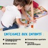 Jeux éducatifs - GEOMAG - My Eco House - Méthode Montessori - Constr