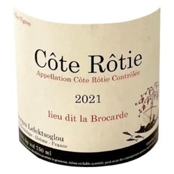 Domaine Georges Lelektsoglou Lieu dit La Brocarde 2021 Côte Rôtie -