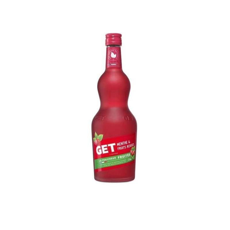 Get - Menthe et fruits rouges - Liqueur - 17,9 % Vol. - 70 cl Get - Menthe et fruits rouges - Liqueur - 17,9 % Vol. - 70 cl