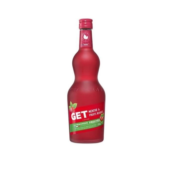 Get - Menthe et fruits rouges - Liqueur - 17,9 % Vol. - 70 cl