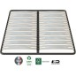 SEDAC Sommier OPTISIZE 160 x 200 - Cadre a lattes extra large 141mm de largeur SEDAC Sommier OPTISIZE 160 x 200 - Cadre a lattes extra large 141mm de largeur