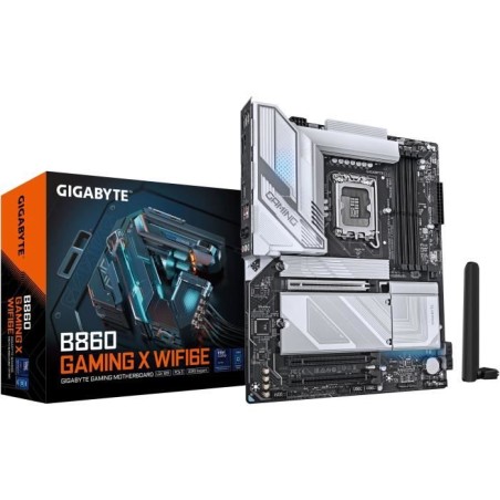 Carte mere - GIGABYTE - B860 GAMING X WIFI6E - DDR5 - WiFi 6E - 256 Go