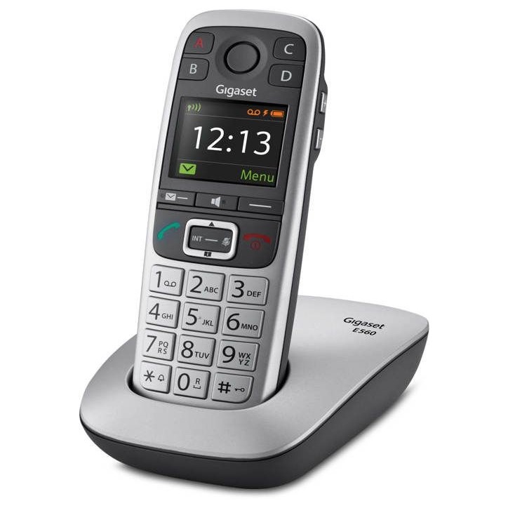 Gigaset Téléphone sans fil dect silver - giga e 560 silver Gigaset Téléphone sans fil dect silver - giga e 560 silver