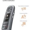 Gigaset Téléphone sans fil dect silver - giga e 560 silver