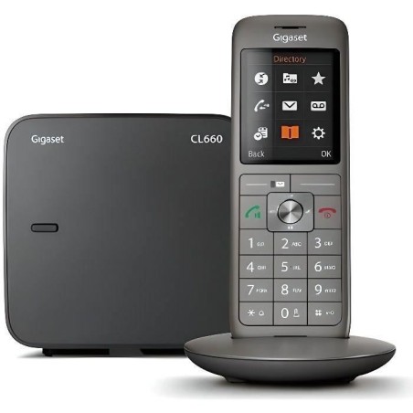 Téléphone Fixe GIGASET CL 660 - Écran couleur rétroéclairé - Ré