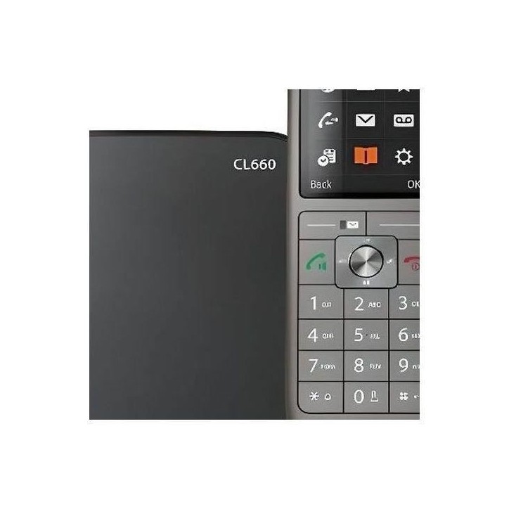 Téléphone Fixe GIGASET CL 660 - Écran couleur rétroéclairé - Répertoire 400 contacts - Finition haut de gamme Téléphone Fixe GIGASET CL 660 - Écran couleur rétroéclairé - Répertoire 400 contacts - Finition haut de gamme