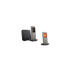 GIGASET Téléphone Fixe CL 660 A Duo Anthracite