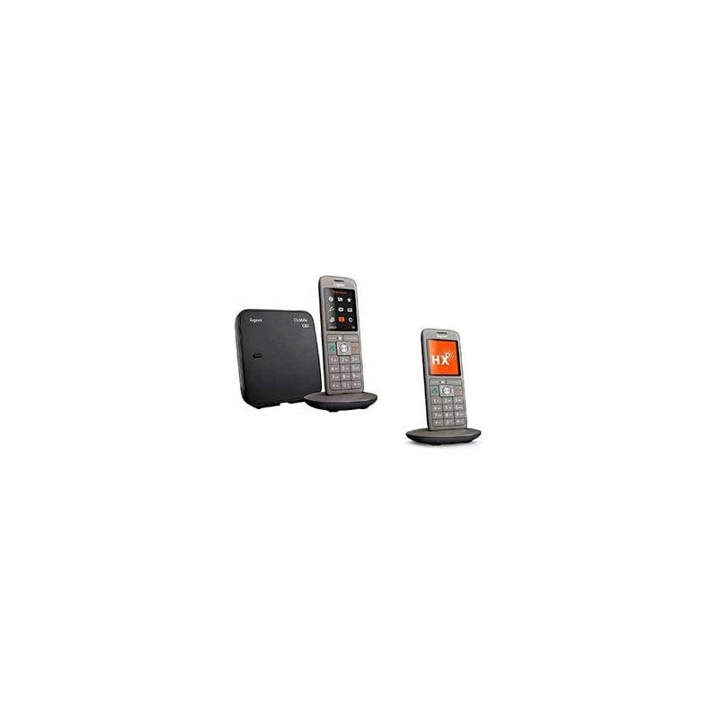 GIGASET Téléphone Fixe CL 660 A Duo Anthracite GIGASET Téléphone Fixe CL 660 A Duo Anthracite