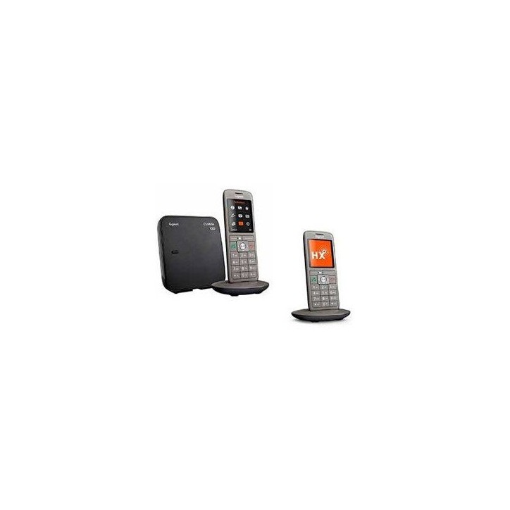 GIGASET Téléphone Fixe CL 660 A Duo Anthracite GIGASET Téléphone Fixe CL 660 A Duo Anthracite