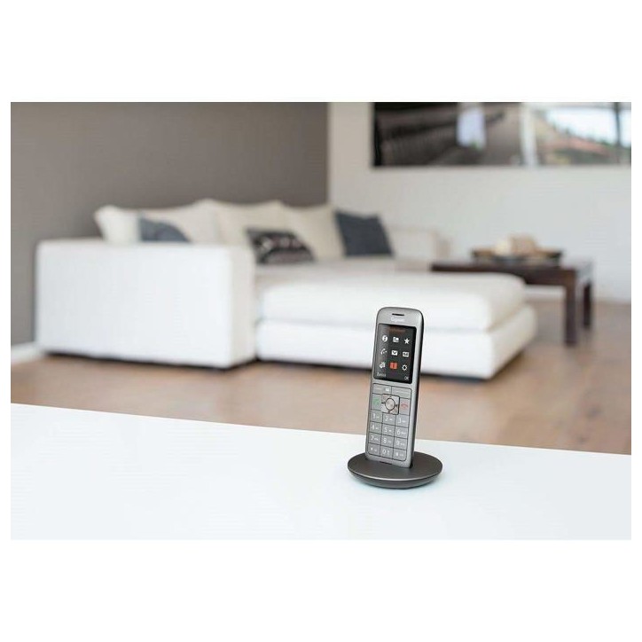 GIGASET Téléphone Fixe CL 660 A Trio Anthracite GIGASET Téléphone Fixe CL 660 A Trio Anthracite