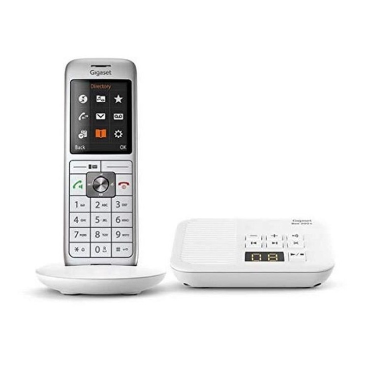 GIGASET Téléphone Fixe CL 660 A Blanc GIGASET Téléphone Fixe CL 660 A Blanc