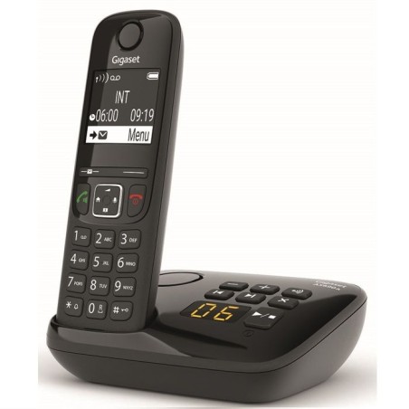 GIGASET Téléphone Fixe AS690 A Noir