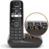 GIGASET Téléphone Fixe AS690 A Noir GIGASET Téléphone Fixe AS690 A Noir