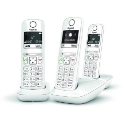 GIGASET Téléphone Fixe AS690 Trio Blanc