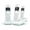 GIGASET Téléphone Fixe AS690 Trio Blanc GIGASET Téléphone Fixe AS690 Trio Blanc