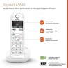 GIGASET Téléphone Fixe AS690 Trio Blanc GIGASET Téléphone Fixe AS690 Trio Blanc