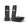 Téléphone Fixe AS690 A Duo Noir - GIGASET - Répondeur 20 min - Main Téléphone Fixe AS690 A Duo Noir - GIGASET - Répondeur 20 min - Main