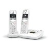 Téléphone Fixe AS690 A Duo Blanc - GIGASET - Sans fil - Répondeur 2 Téléphone Fixe AS690 A Duo Blanc - GIGASET - Sans fil - Répondeur 2