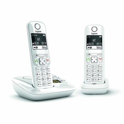 Téléphone Fixe AS690 A Duo Blanc - GIGASET - Sans fil - Répondeur 2