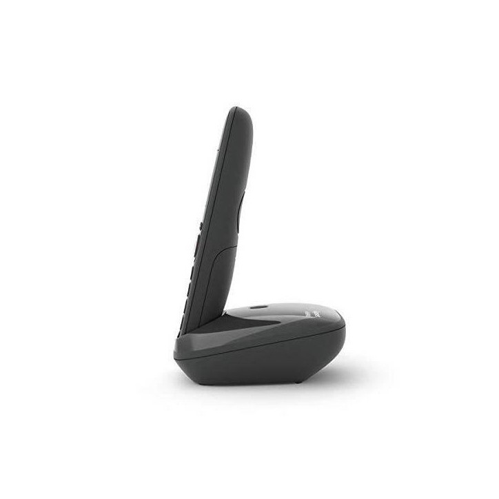 GIGASET Téléphone Fixe AS690 A Quattro Noir GIGASET Téléphone Fixe AS690 A Quattro Noir