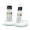 Téléphone Fixe sans Fil - GIGASET - E290 Duo Blanc - Grand écran - Téléphone Fixe sans Fil - GIGASET - E290 Duo Blanc - Grand écran -