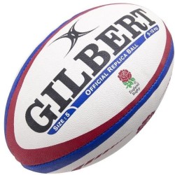 Ballon de rugby Réplique Angleterre - GILBERT - T5 - Lot de 5