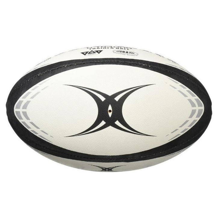 Ballon de rugby d'entrainement - GTR4000 - Noir - GILBERT - T3