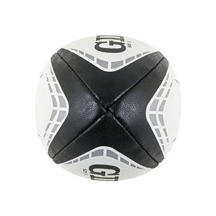 Ballon de rugby d'entrainement - GTR4000 - Noir - GILBERT - T3