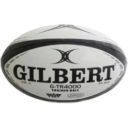 Ballon de rugby d'entrainement - GTR4000 - Noir - GILBERT - T5