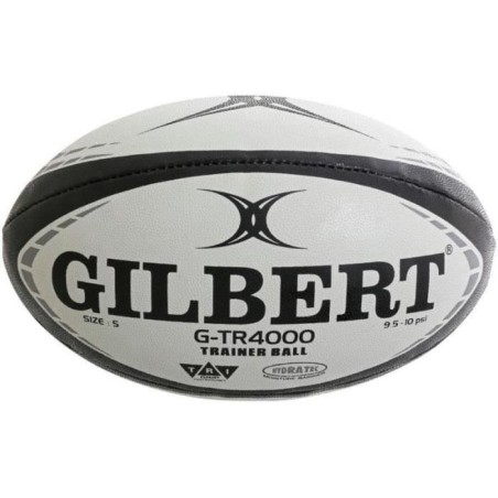Ballon de rugby d'entrainement - GTR4000 - Noir - GILBERT - T5