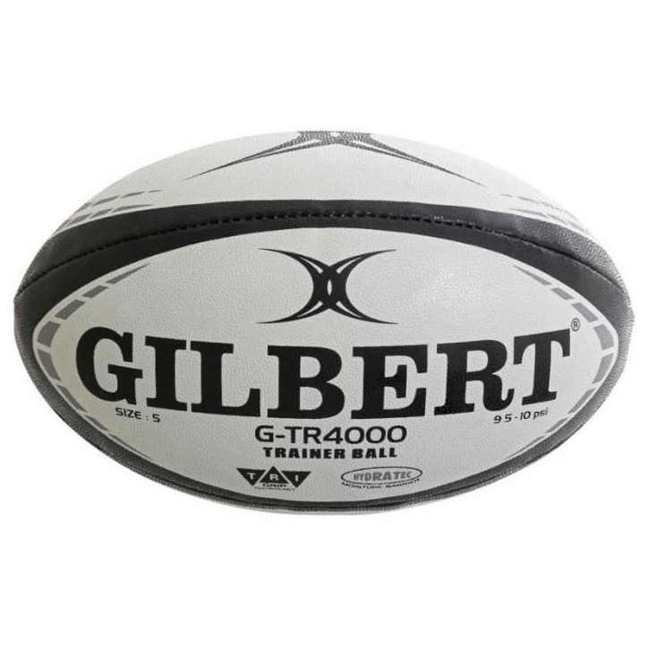 Ballon de rugby d'entrainement - GTR4000 - Noir - GILBERT - T5 Ballon de rugby d'entrainement - GTR4000 - Noir - GILBERT - T5
